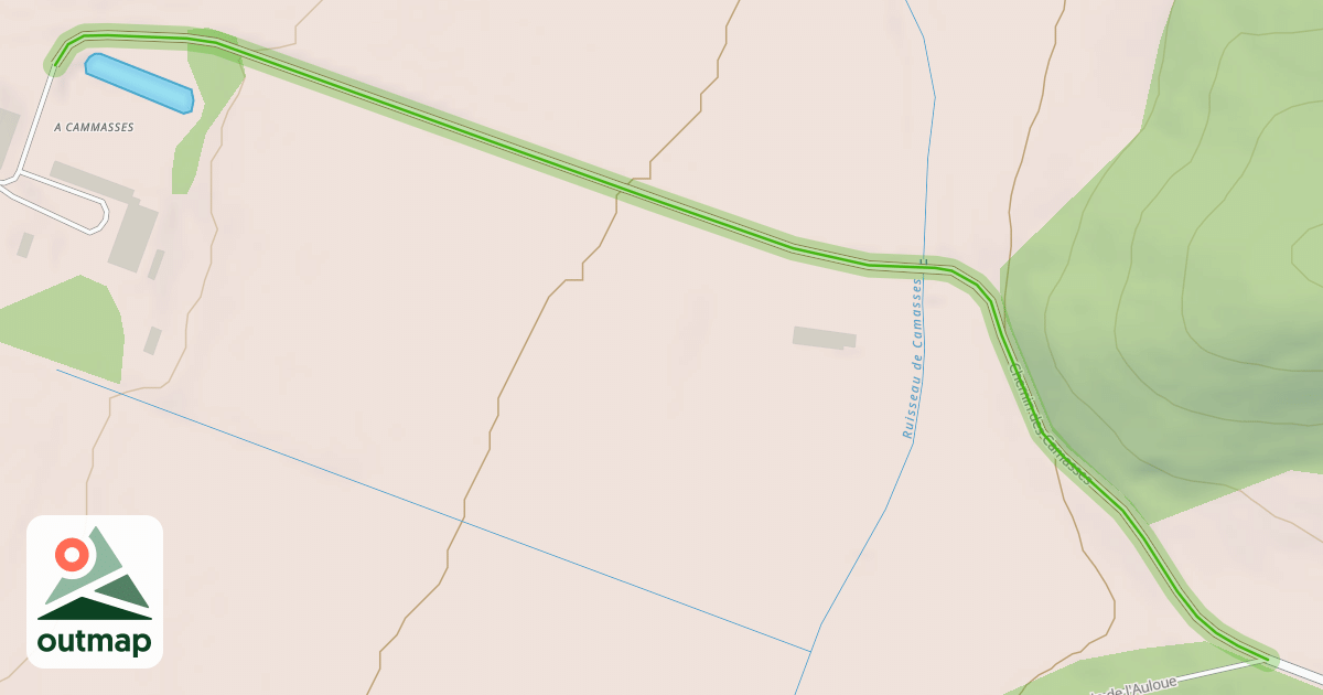 Map of Chemin des Camasses