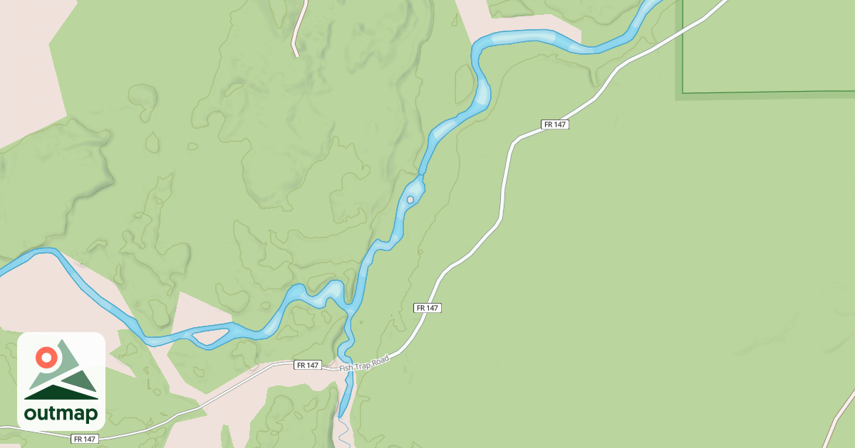 Map of FR 147
