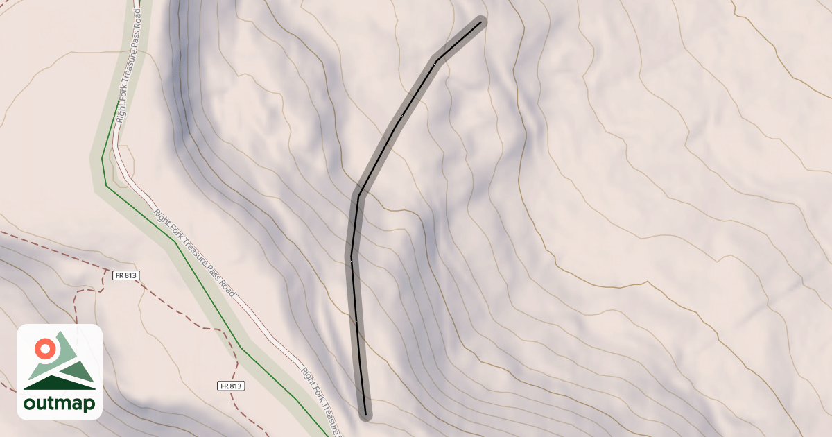 Map of Treasure Falls