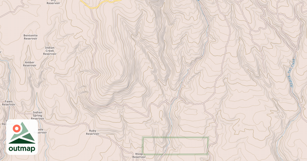 Map of USFS Motor Vehicle Use Map Roads {57AA7EF8-049D-4E69-AF35-EA733C2A0E38}