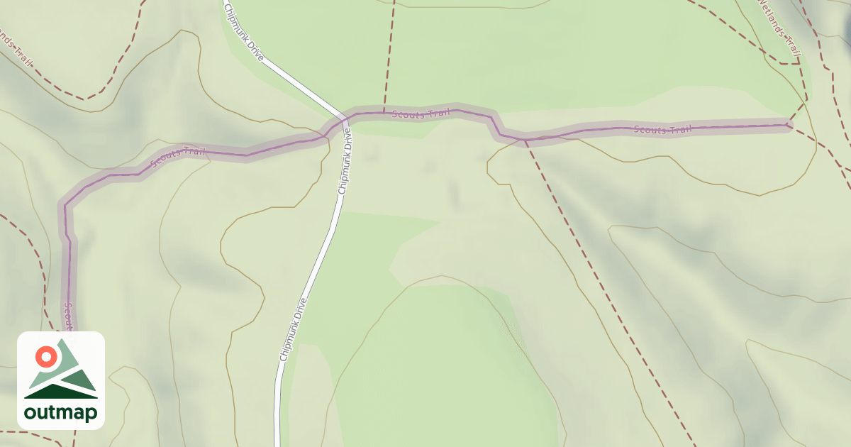 Map of Scouts Trail
