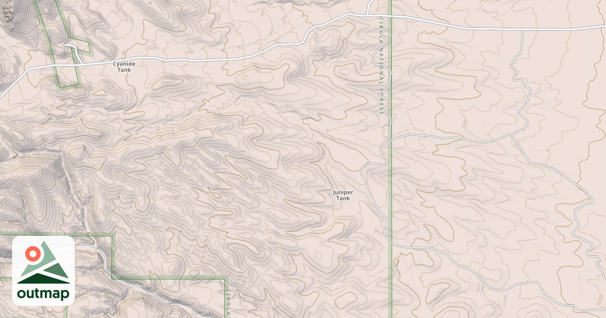 Map of USFS Motor Vehicle Use Map Roads {22AF6A4D-6E3D-41CF-AA5D-E1F6582CEE40}