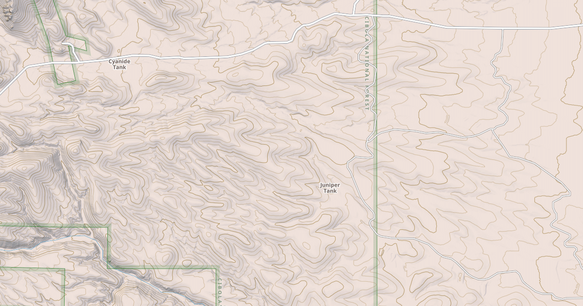 Map preview of USFS Motor Vehicle Use Map Roads {22AF6A4D-6E3D-41CF-AA5D-E1F6582CEE40}