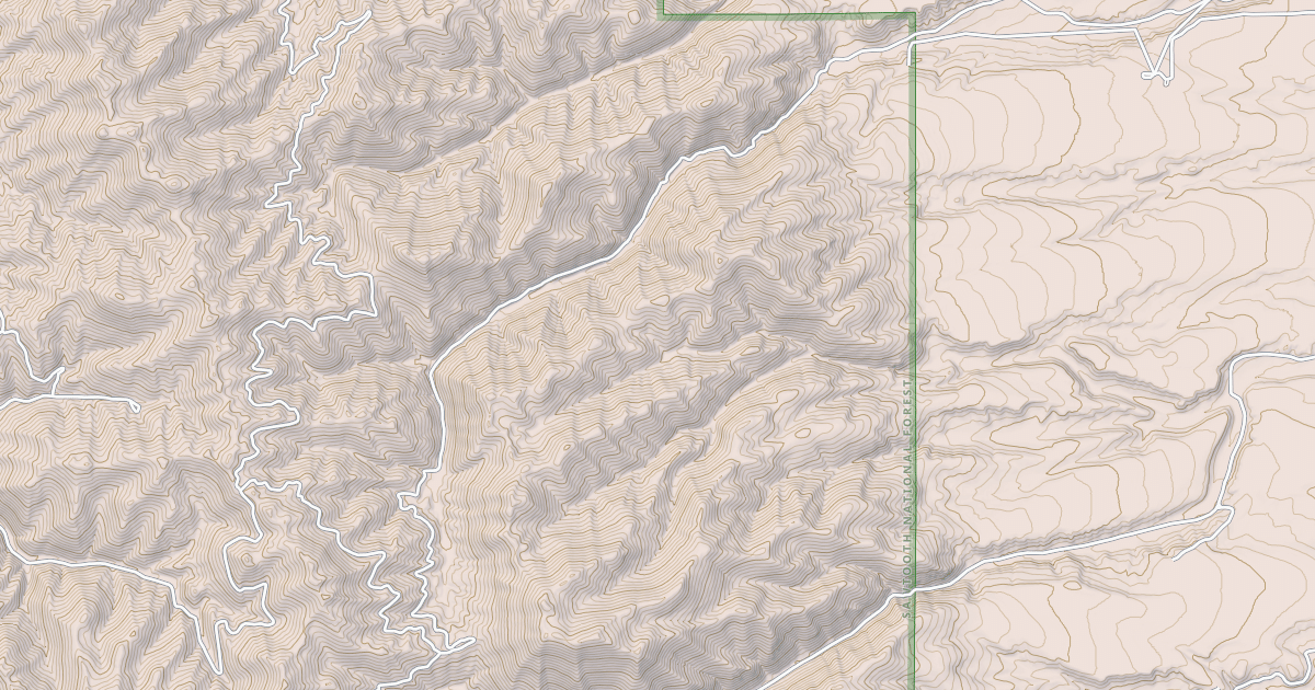 Map preview of FLINT CANYON