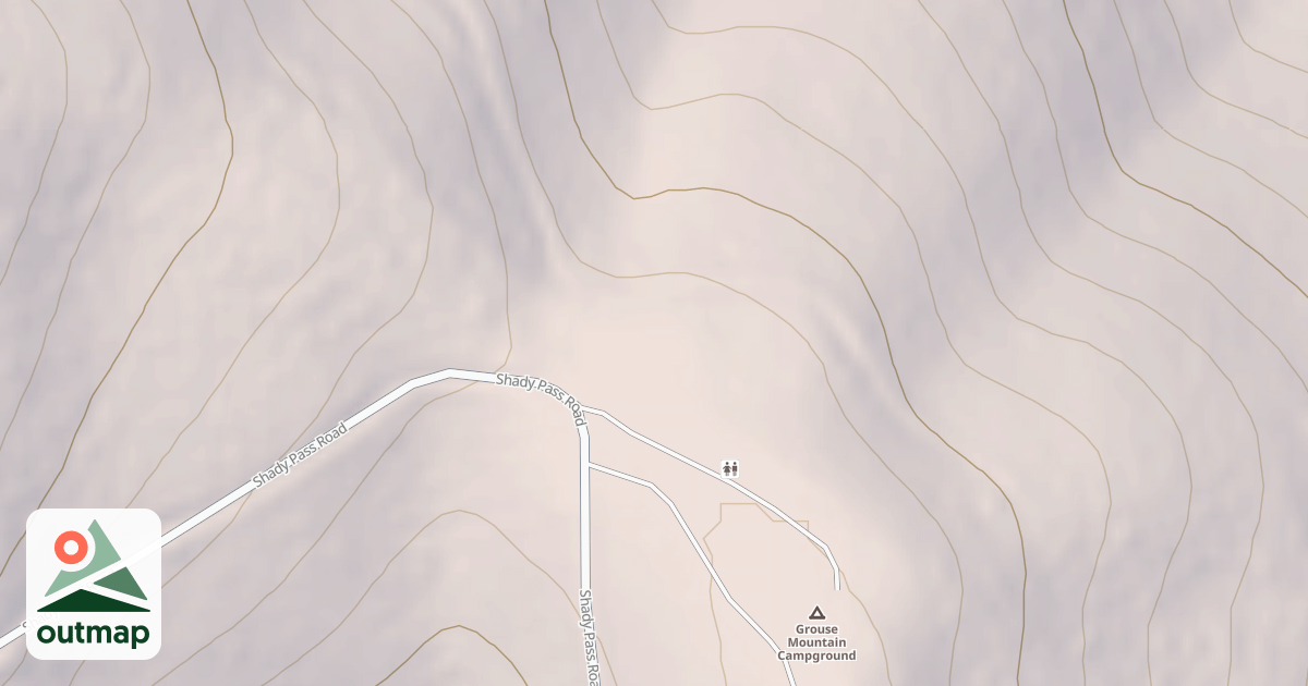 Map of GROUSE MT.