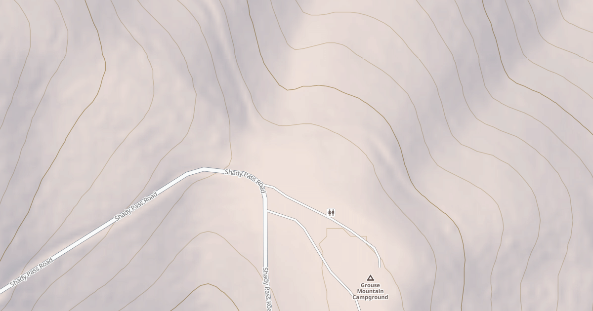 Map preview of GROUSE MT.