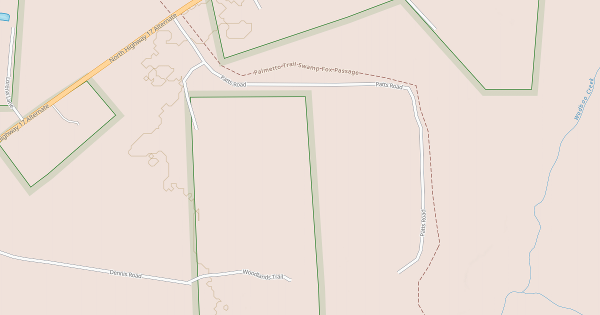 Map preview of PATTS