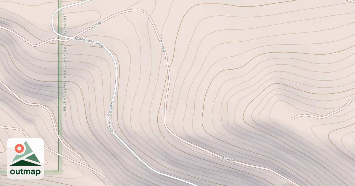 Map of WILSON CREEK