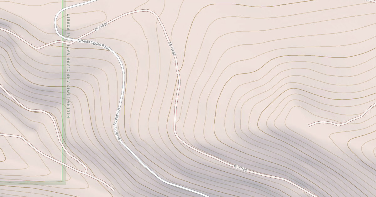 Map preview of WILSON CREEK