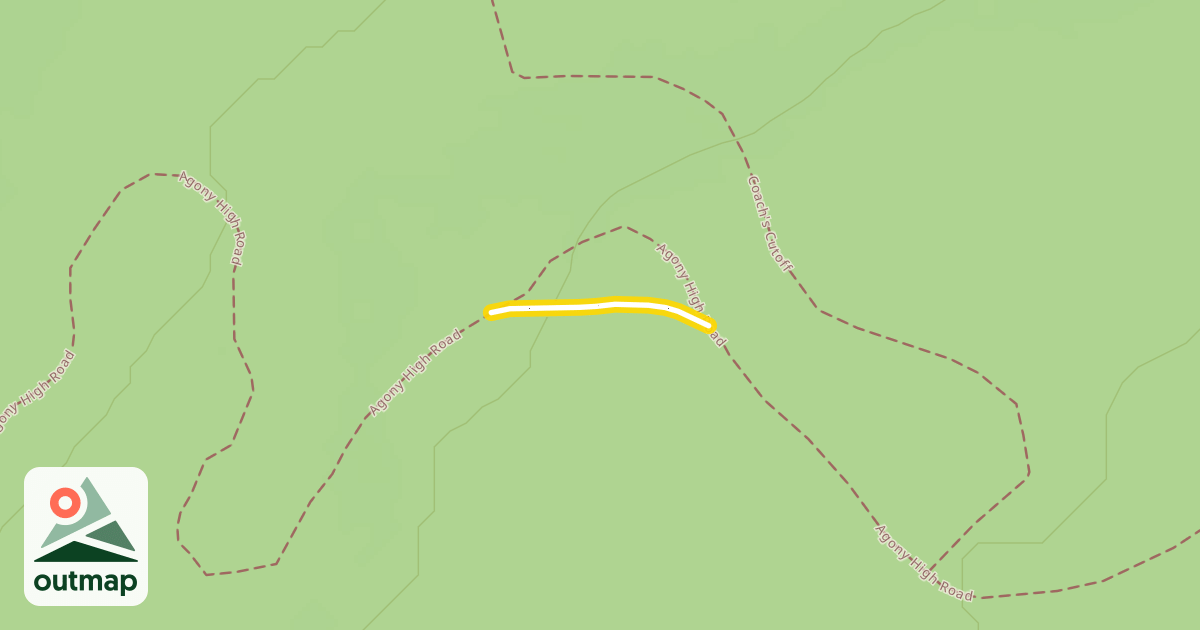 Map of Agony High Rd