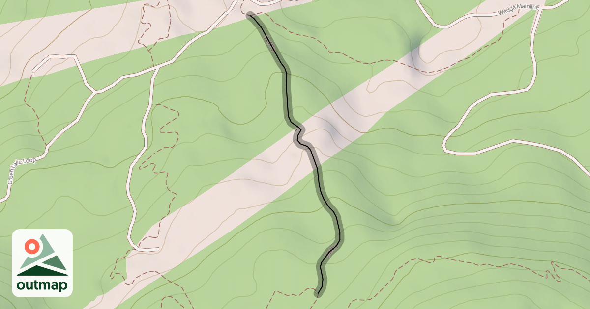 Map of Jeff's Trail