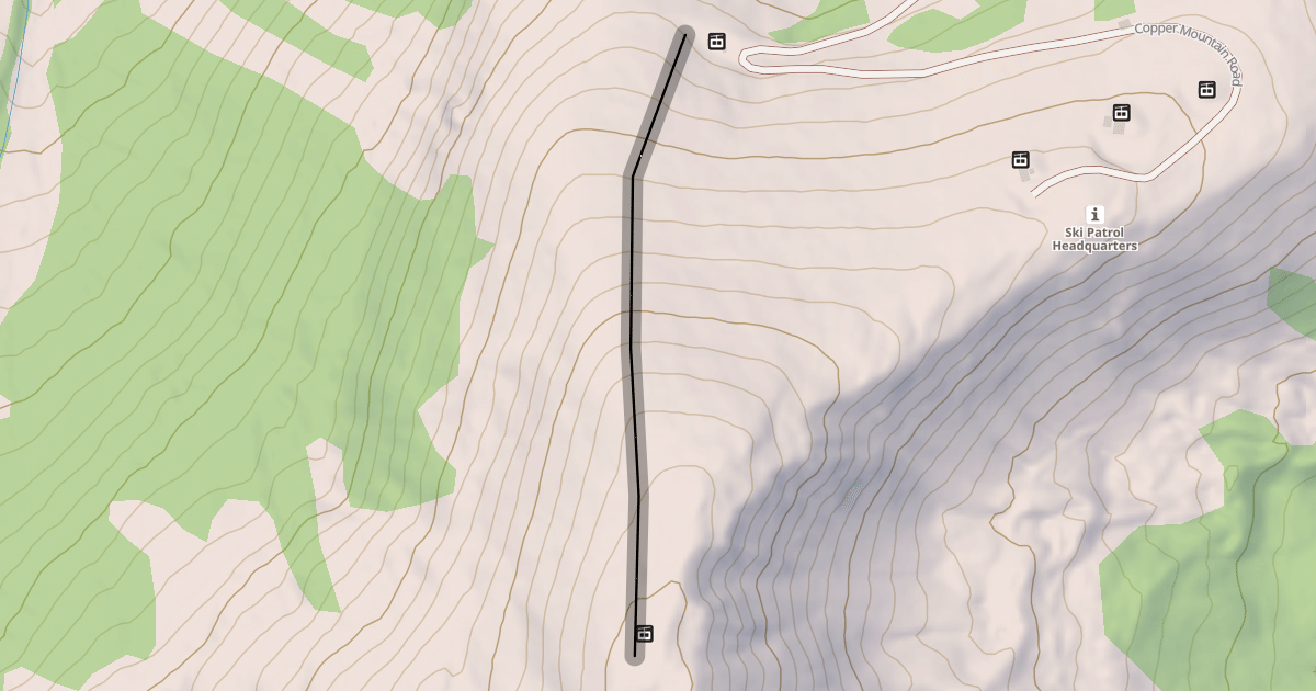 Map preview of Hallelujah Ridge