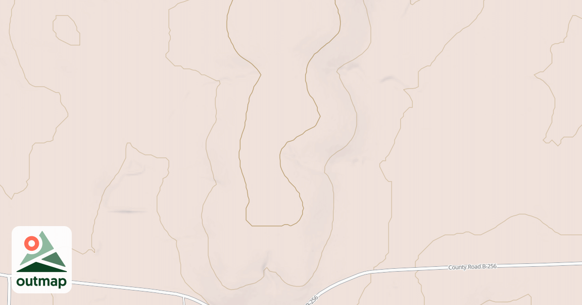 Map of WEST CANE