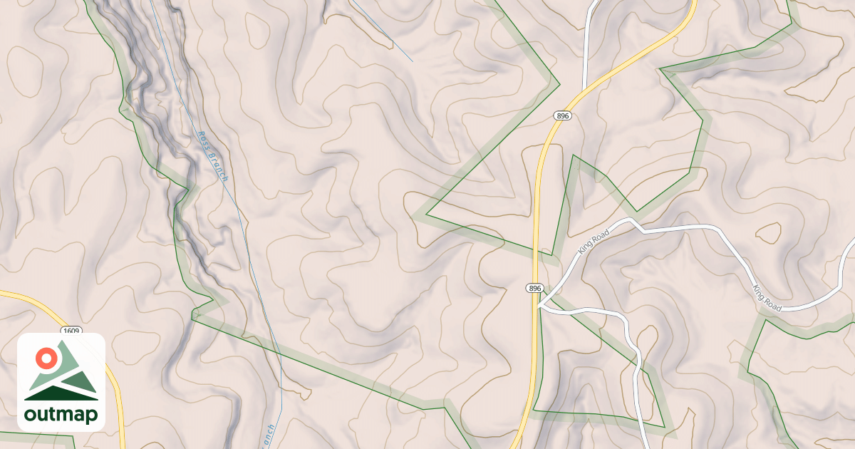Map of LONG BRANCH