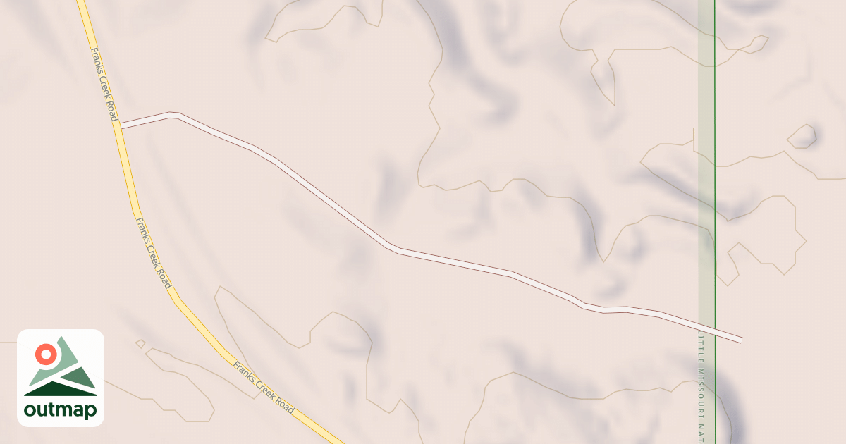 Map of 734-30