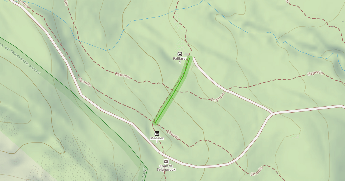 Map preview of Paillaret