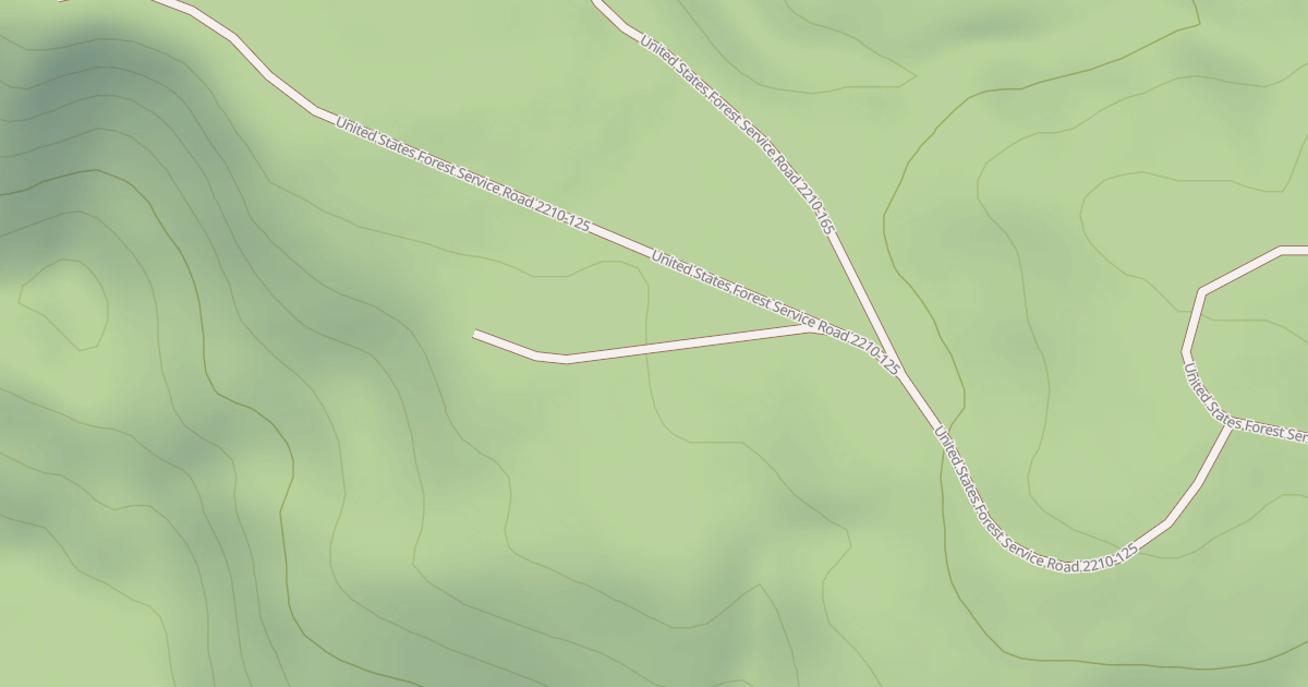 Map preview of USFS National Forest System Roads {50B351AD-4C47-45F6-BAB8-1D9D9787C560}