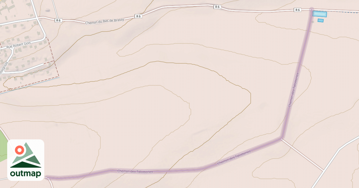 Map of Chemin des Talotteries
