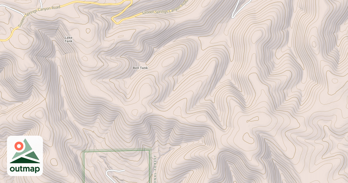 Map of USFS Motor Vehicle Use Map Roads {7C43E8A7-1CE1-4C0C-9D01-E8DB14DF8A37}