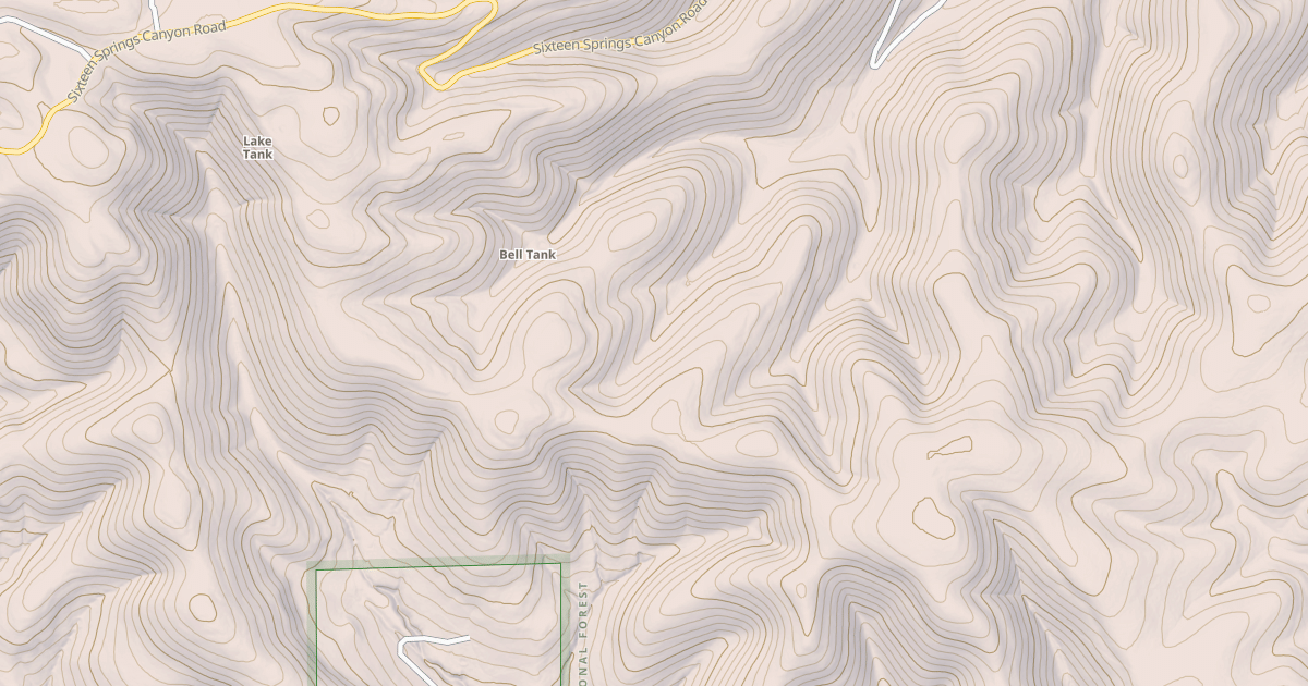 Map preview of USFS Motor Vehicle Use Map Roads {7C43E8A7-1CE1-4C0C-9D01-E8DB14DF8A37}