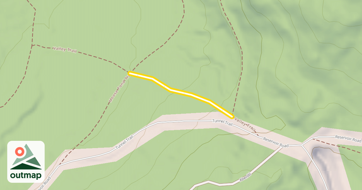 Map of Valley Trail
