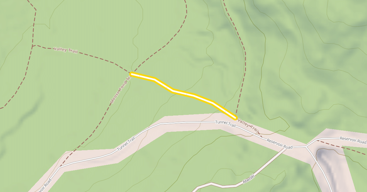 Map preview of Valley Trail