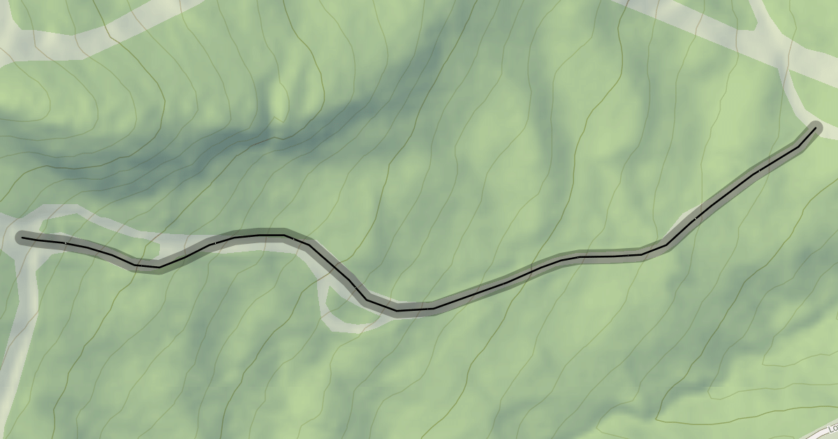 Map preview of Lower Castlerock Run