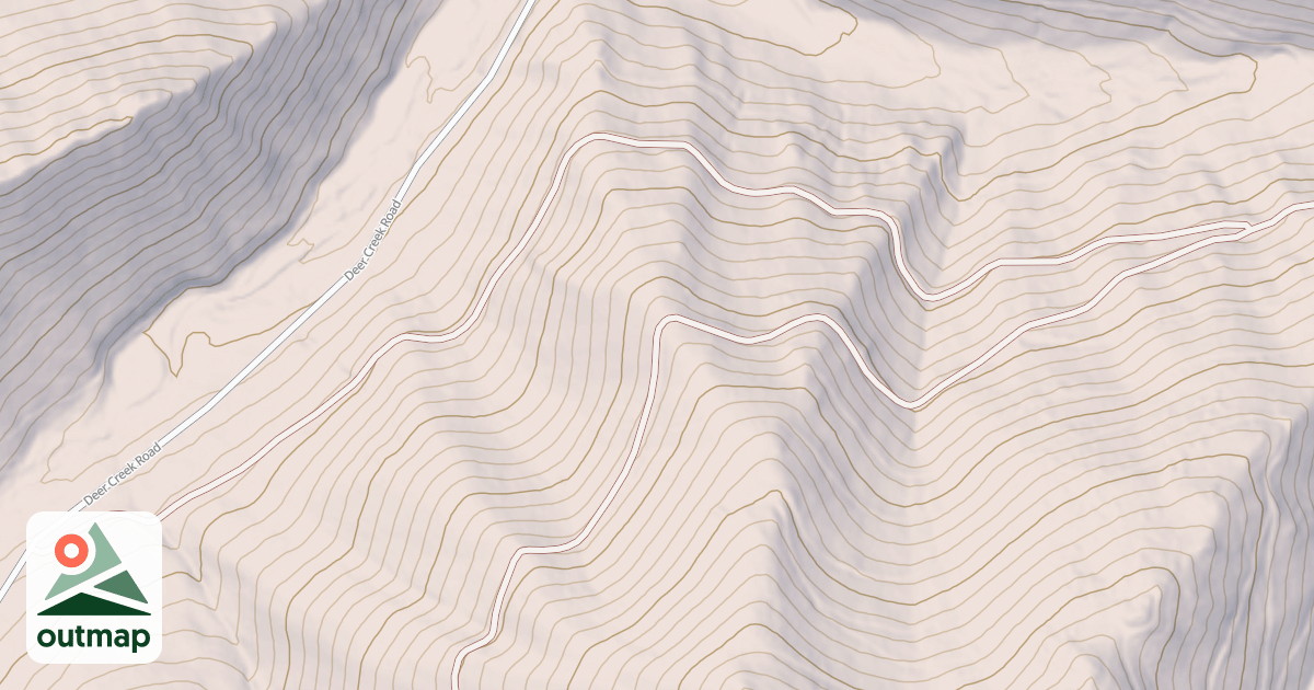 Map of CROMIE (AKA CRONIE) CREEK