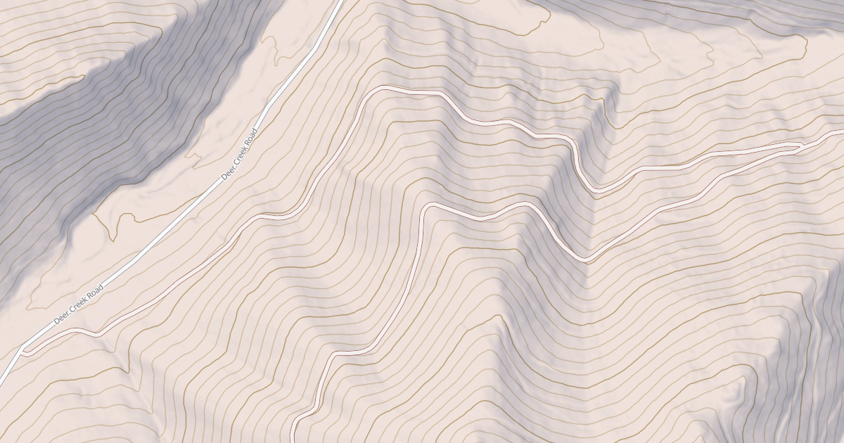 Map preview of CROMIE (AKA CRONIE) CREEK