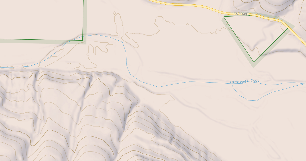 Map preview of USFS Motor Vehicle Use Map Roads {FBD5D332-C21A-4501-AD12-6E1BF57A3D8E}