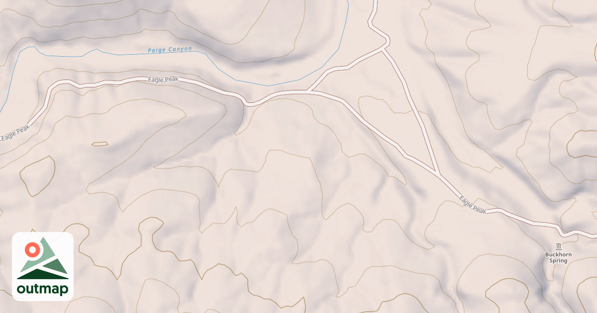 Map of EAGLE PEAK