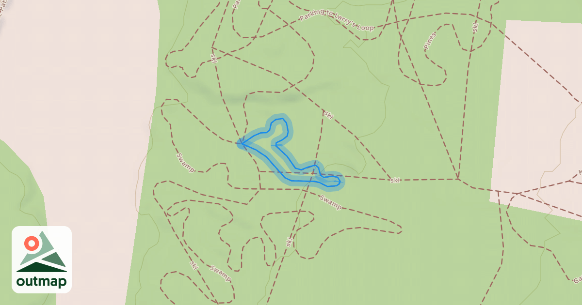 Map of Loopette de Swamp