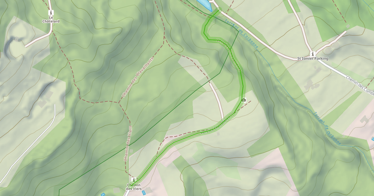 Map preview of Vers les Chevalières