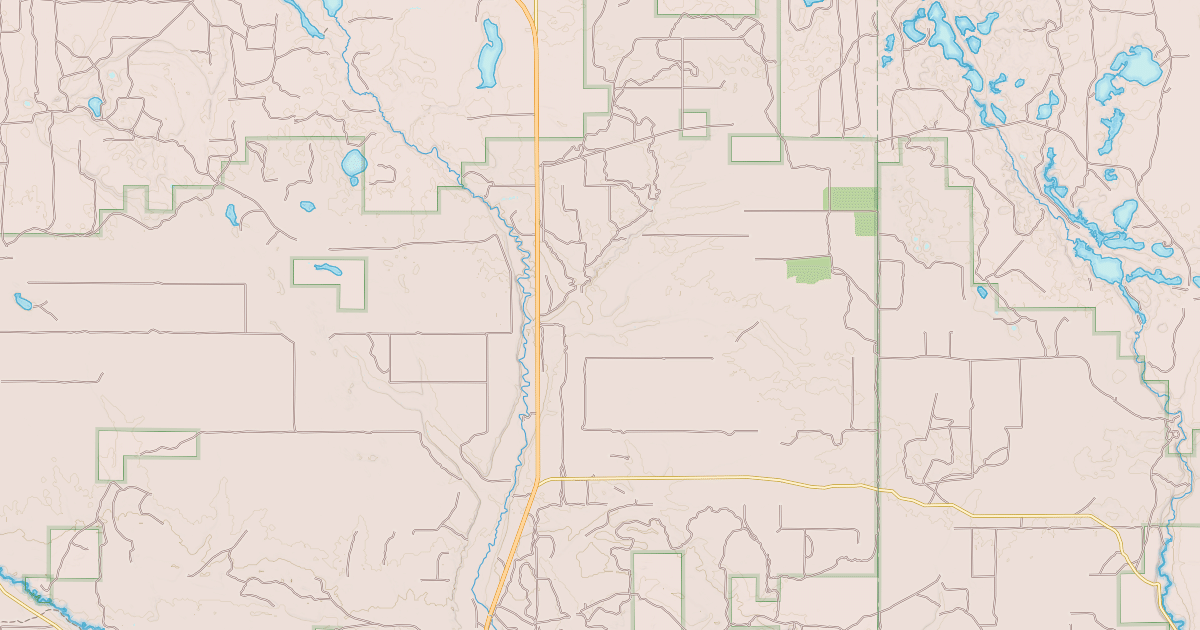 Map preview of Danaher Plains Trail