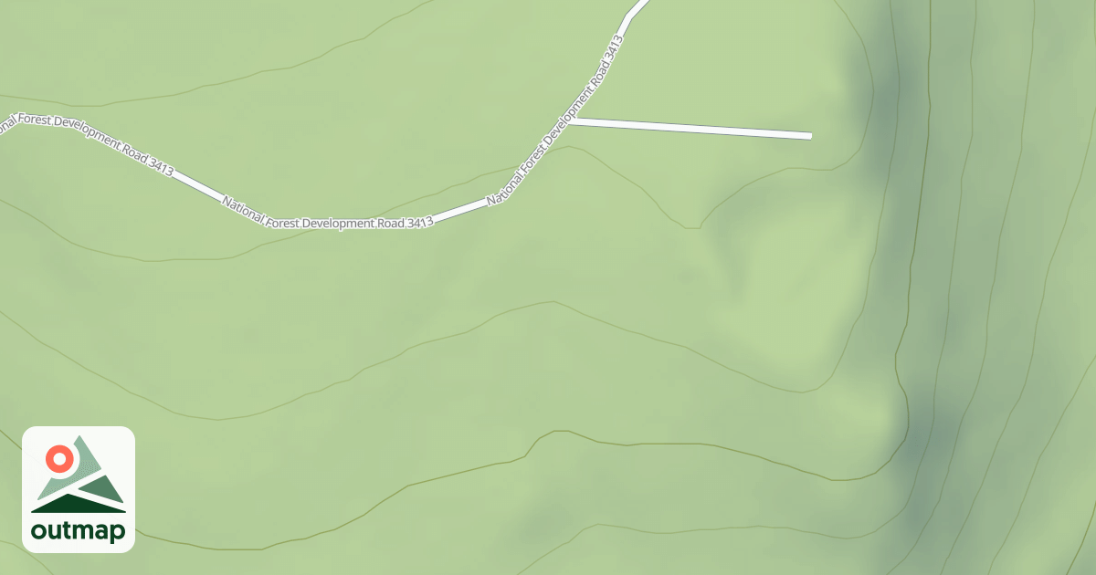 Map of 3513C THREEMILE PIT