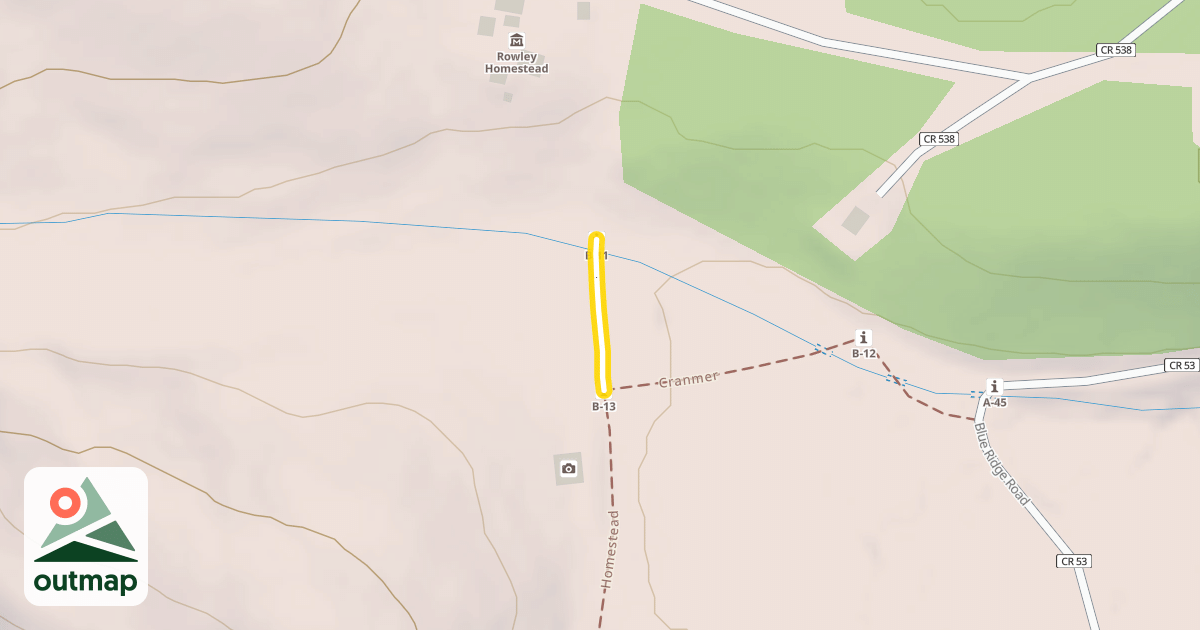 Map of Homestead