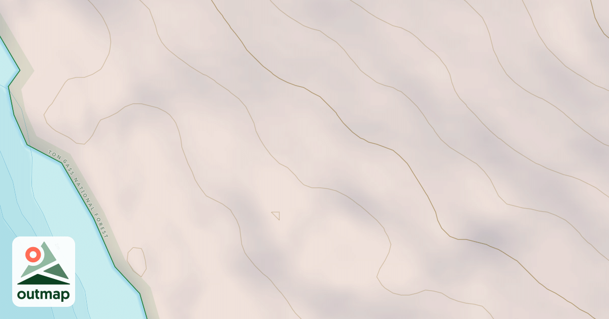 Map of Kizhuchia Creek Road