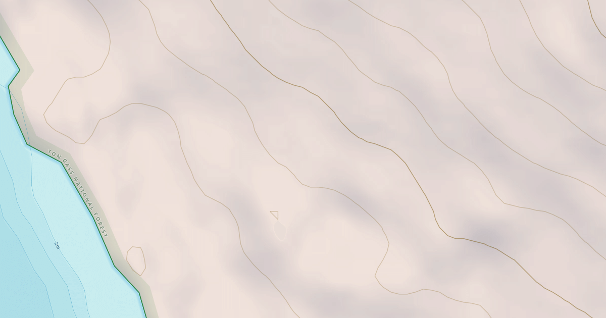 Map preview of Kizhuchia Creek Road