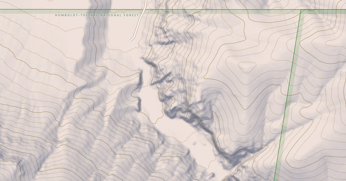 Map preview of HOOPER CANYON