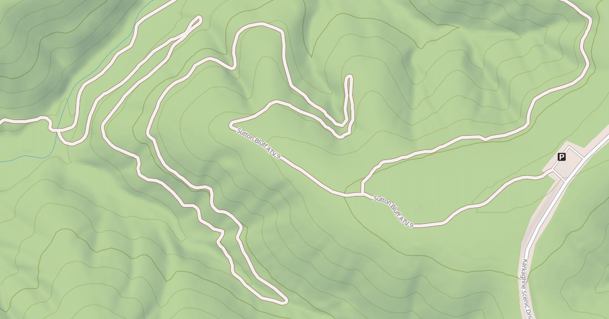 Map preview of SUTTON BLUFF ATV 9