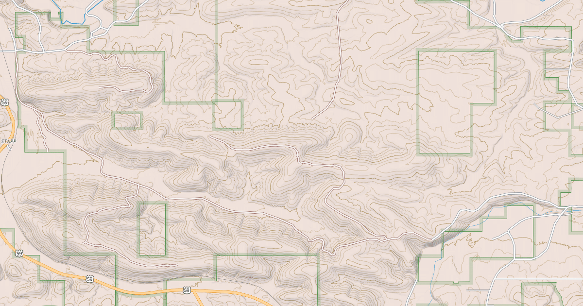 Map preview of MCMURTERY HOLLOW