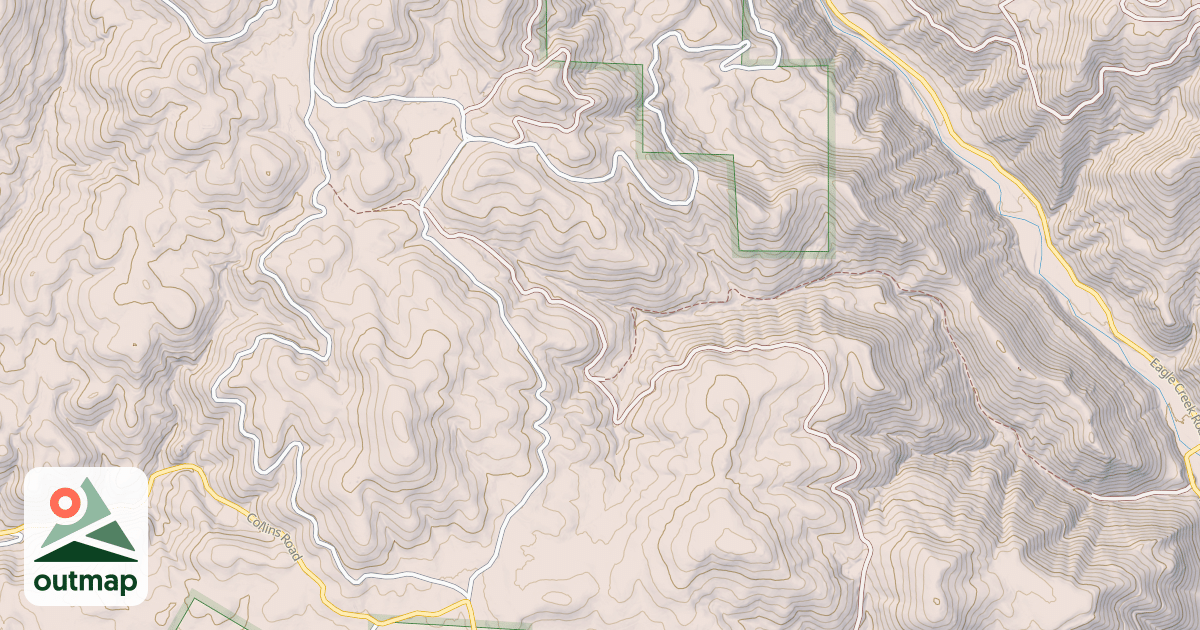 Map of Lily White Snowmobile