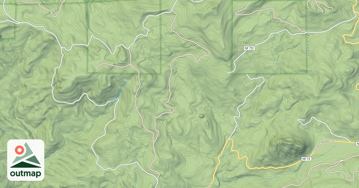 Map of MANN CR.