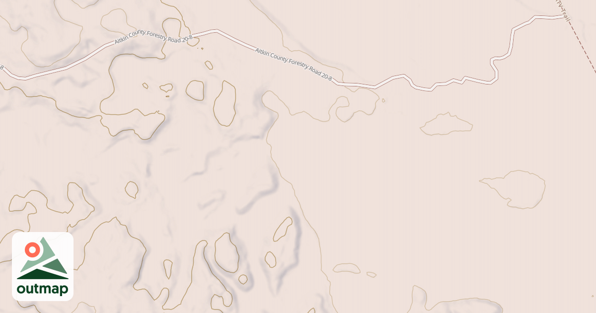 Map of Blind Lake Trail