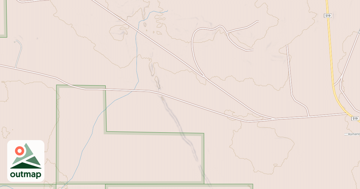 Map of BERGLAND SNOWMOBILE #11 N