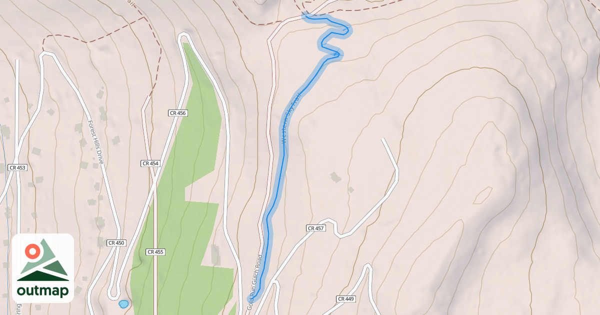 Map of Western SkyTrail