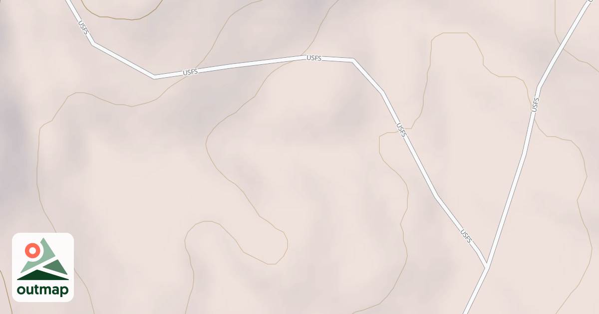 Map of Twin Lakes Road