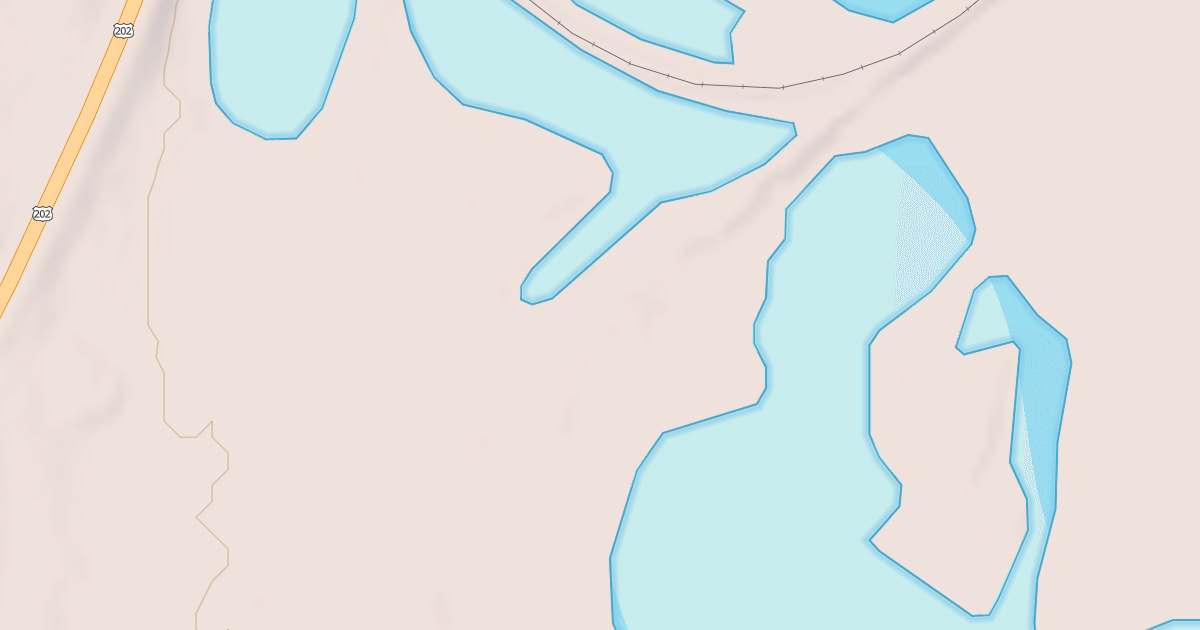 Map preview of Rail trail