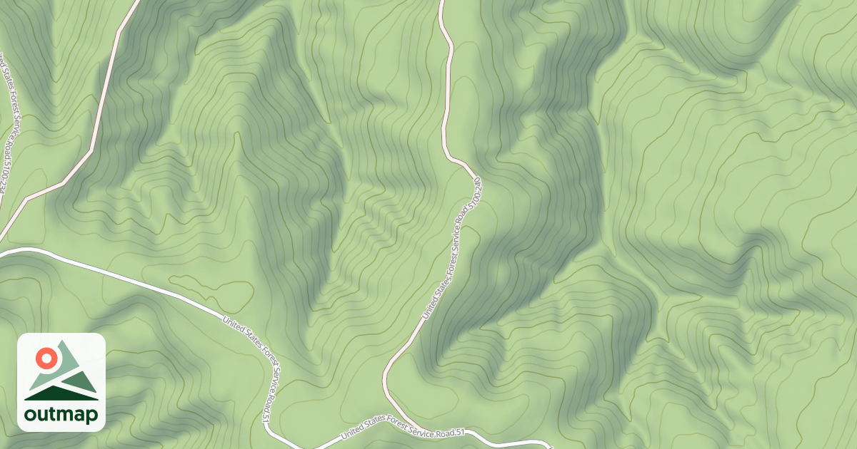Map of USFS National Forest System Roads {26C57338-770B-468C-B191-D4DB692F16D3}