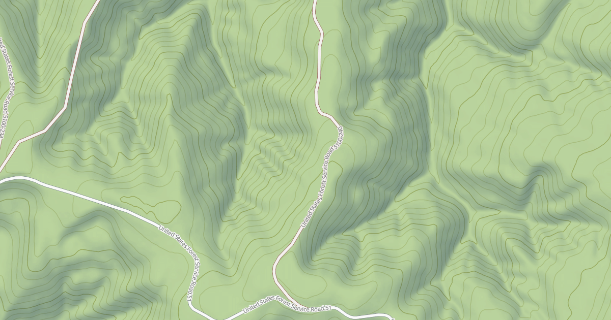Map preview of USFS National Forest System Roads {26C57338-770B-468C-B191-D4DB692F16D3}